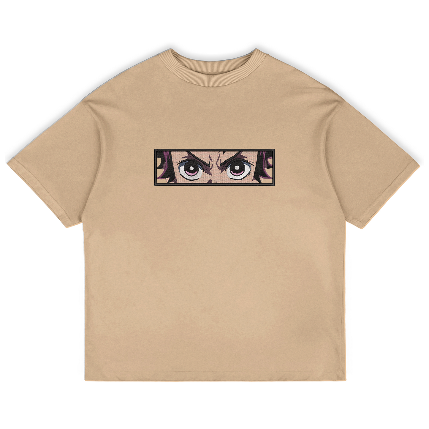Demon Slayer - Tanjiro Kamado Embroidered Tshirt