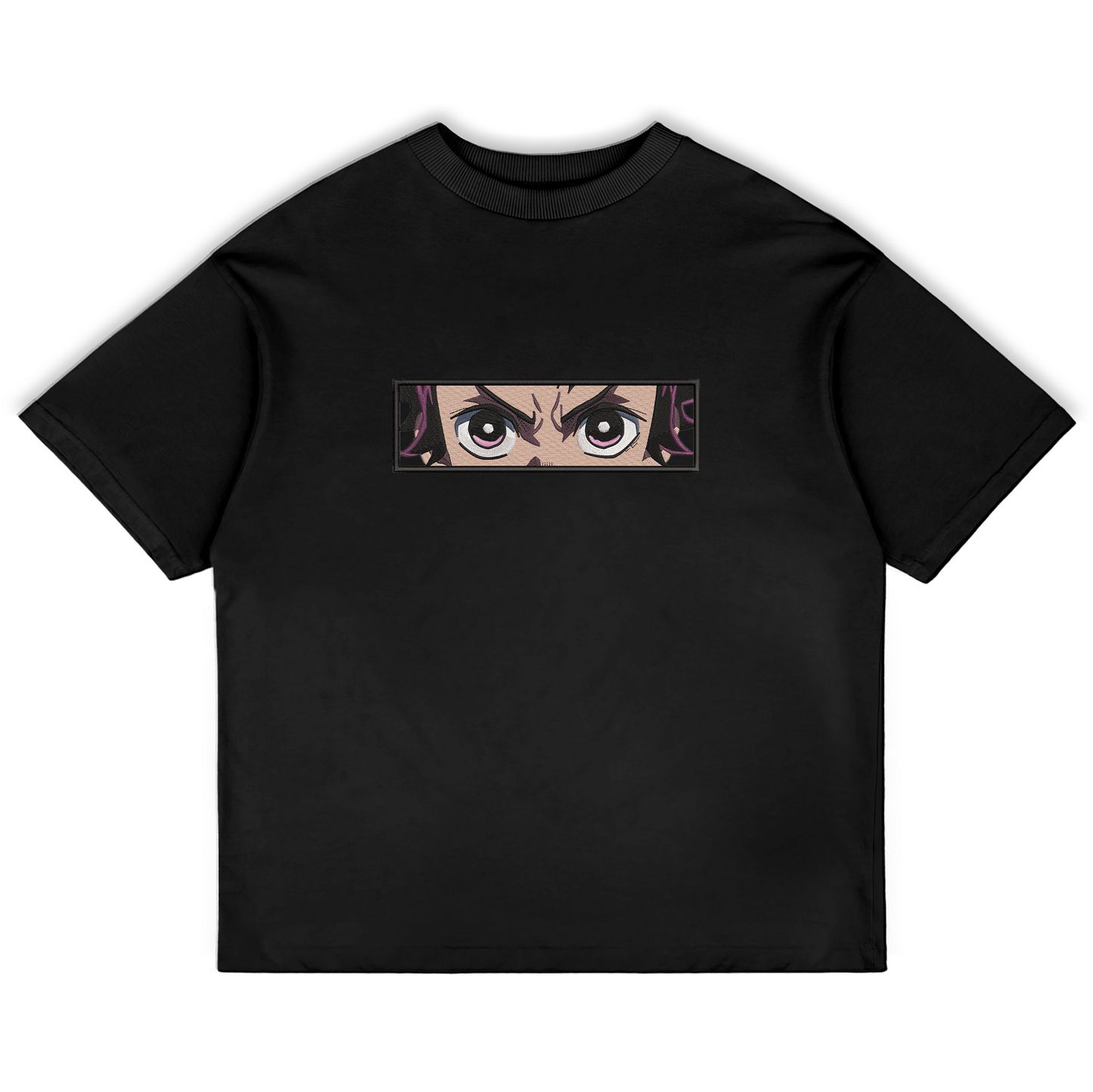 Demon Slayer - Tanjiro Kamado Embroidered Tshirt