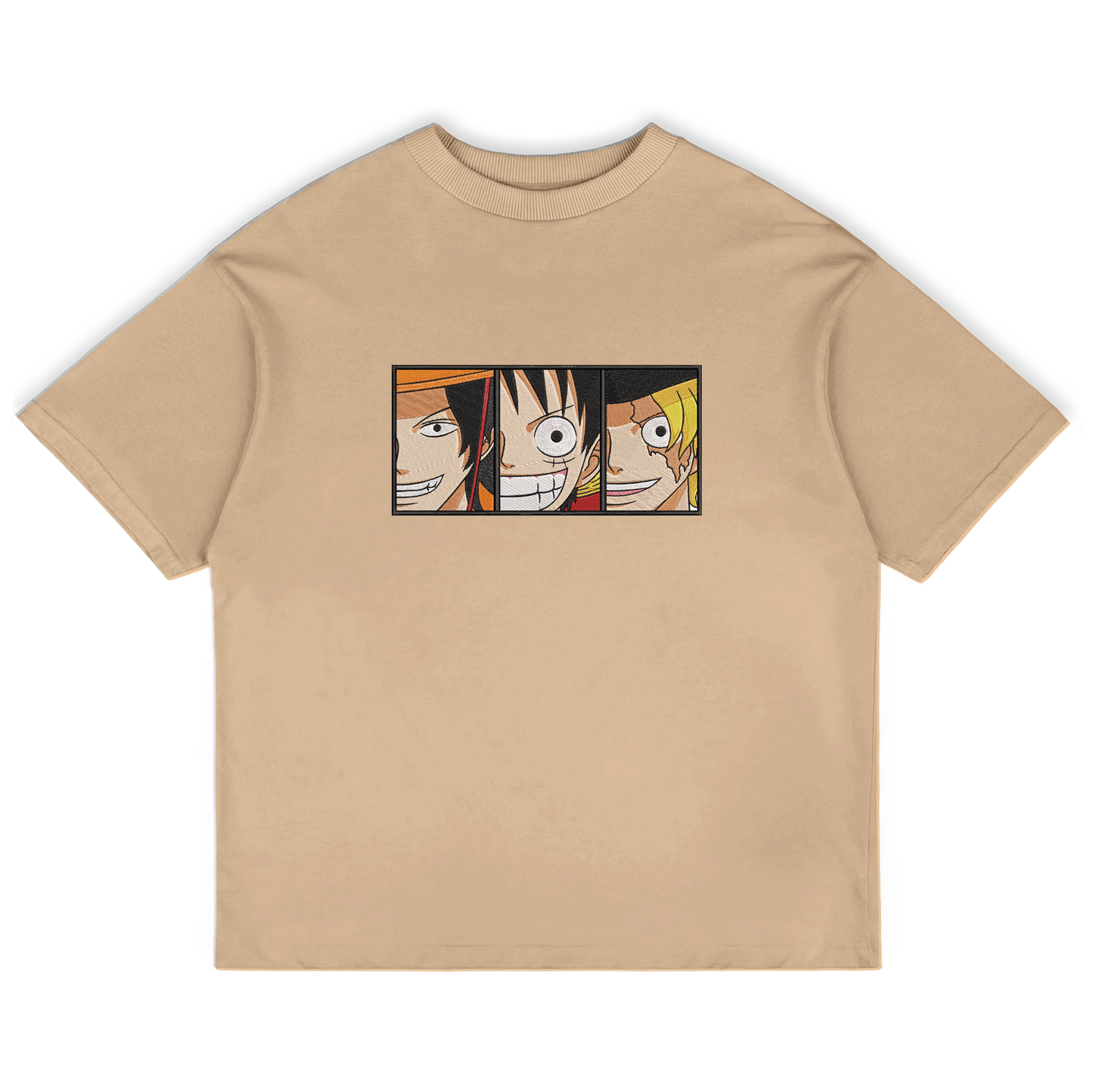 One Piece - Embroidered Tshirt
