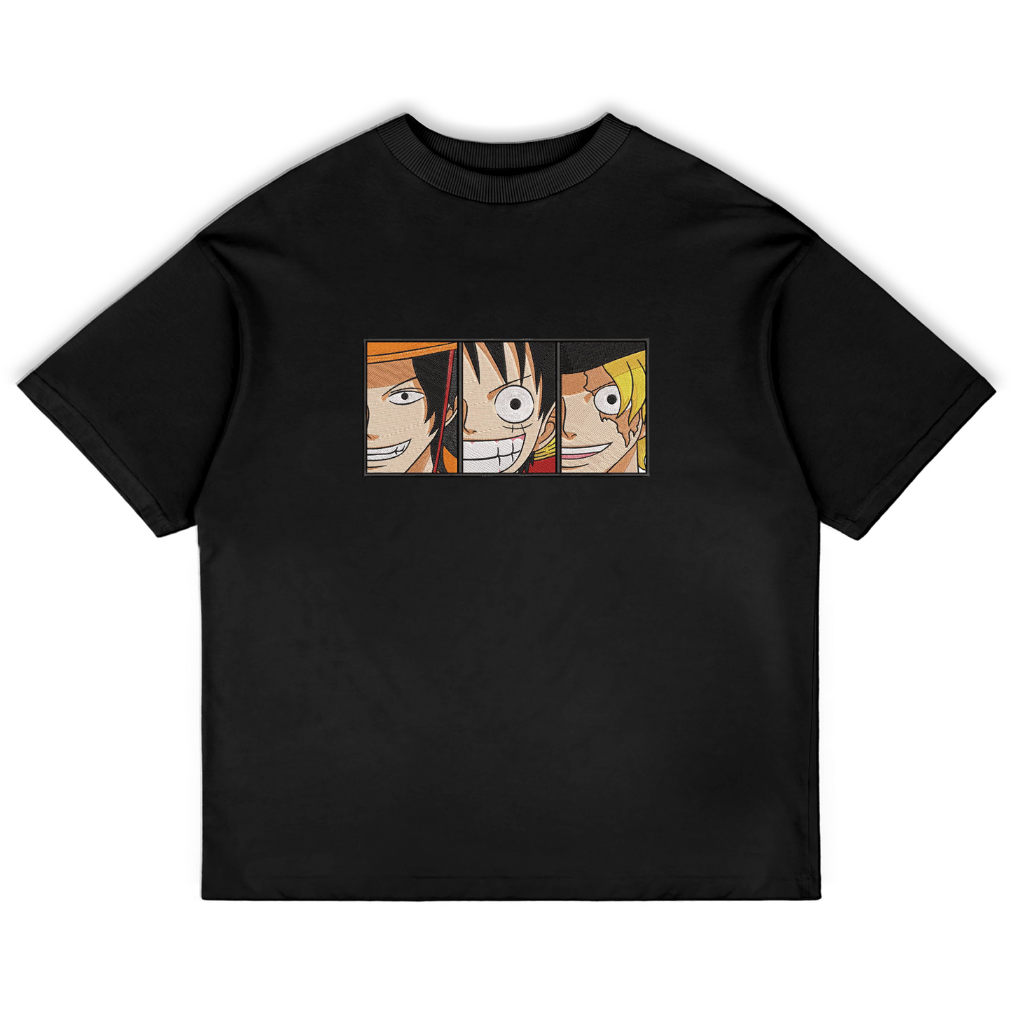 One Piece - Embroidered Tshirt