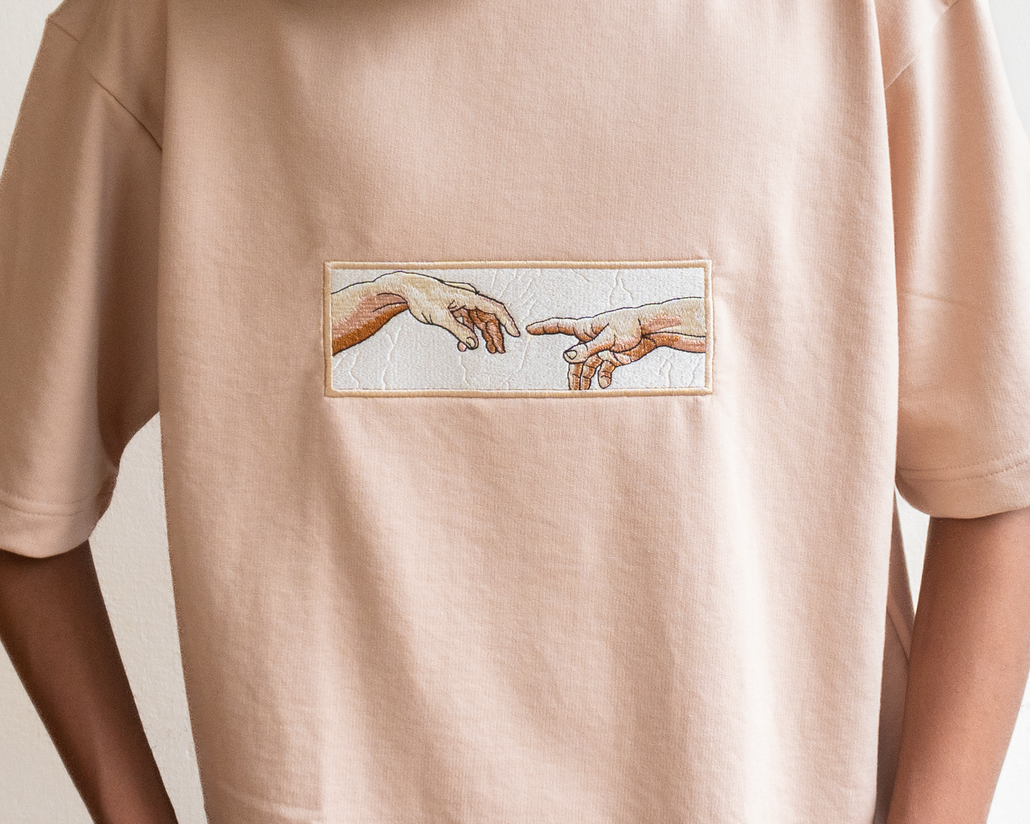 Creation Of Adam Oversized T-Shirt