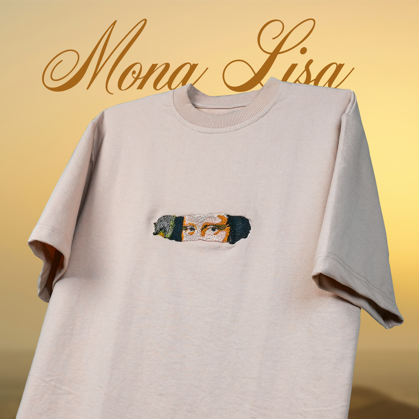 Mona Lisa Oversized T-Shirt