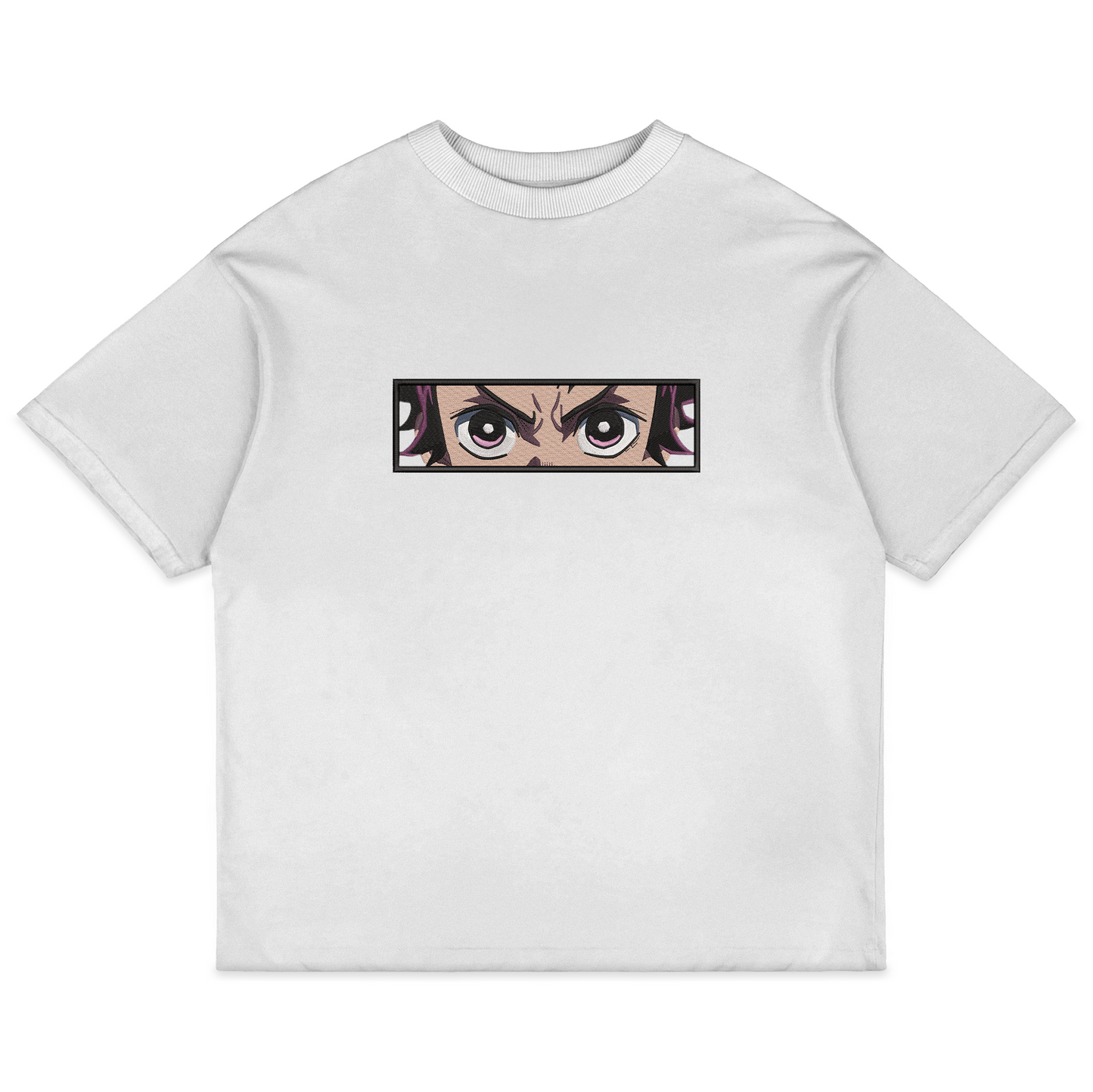 Demon Slayer - Tanjiro Kamado Embroidered Tshirt
