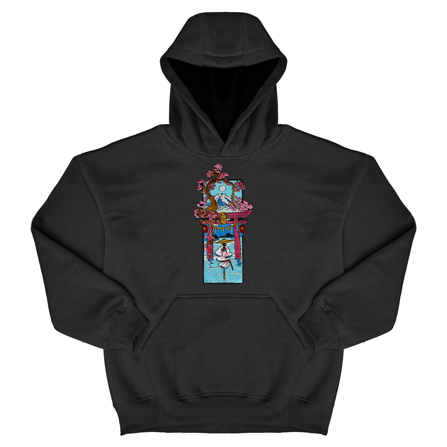 Japanese Shrine Oversized Hoodie