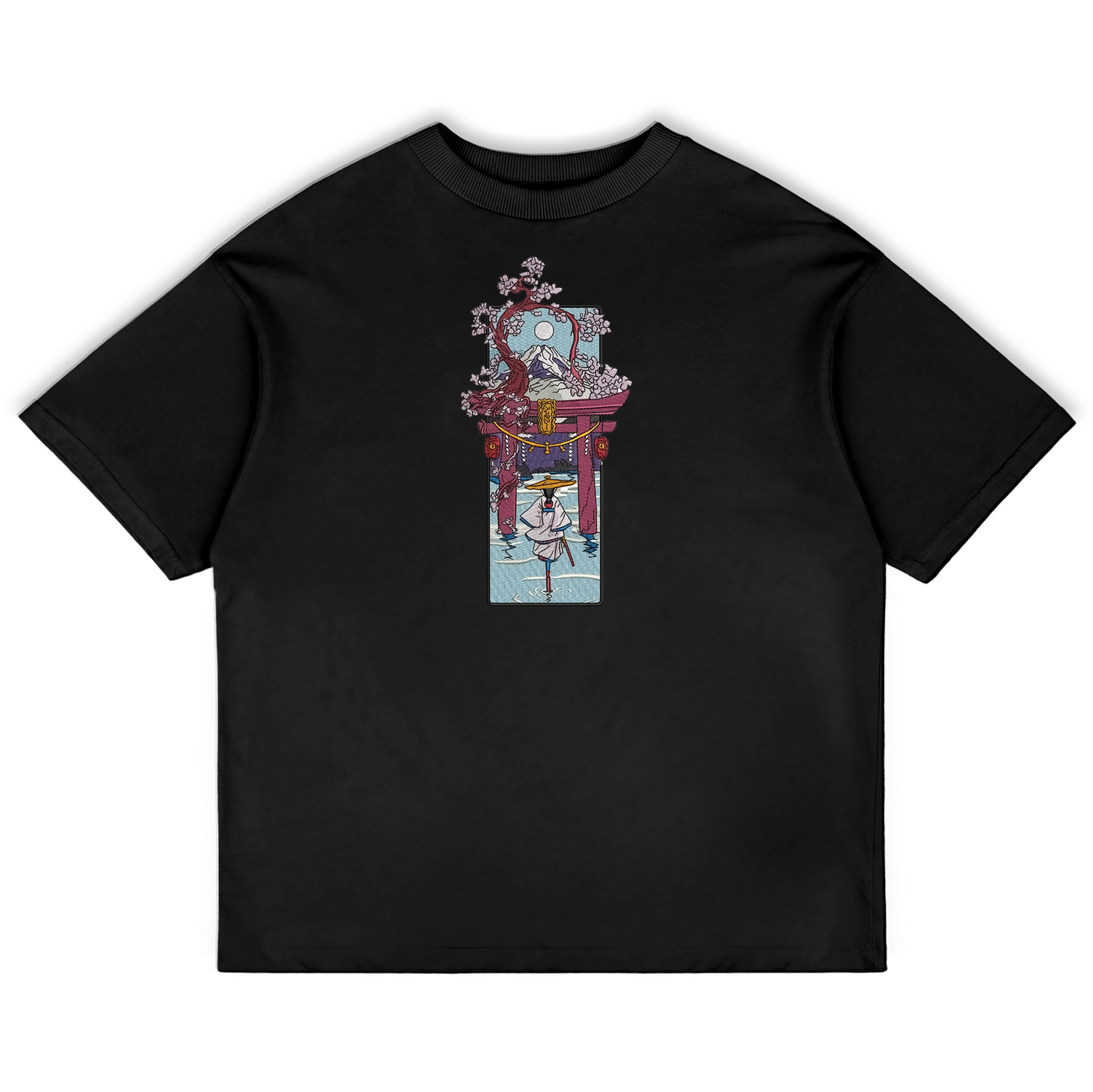 Japanese Shrine Oversized T-Shirt