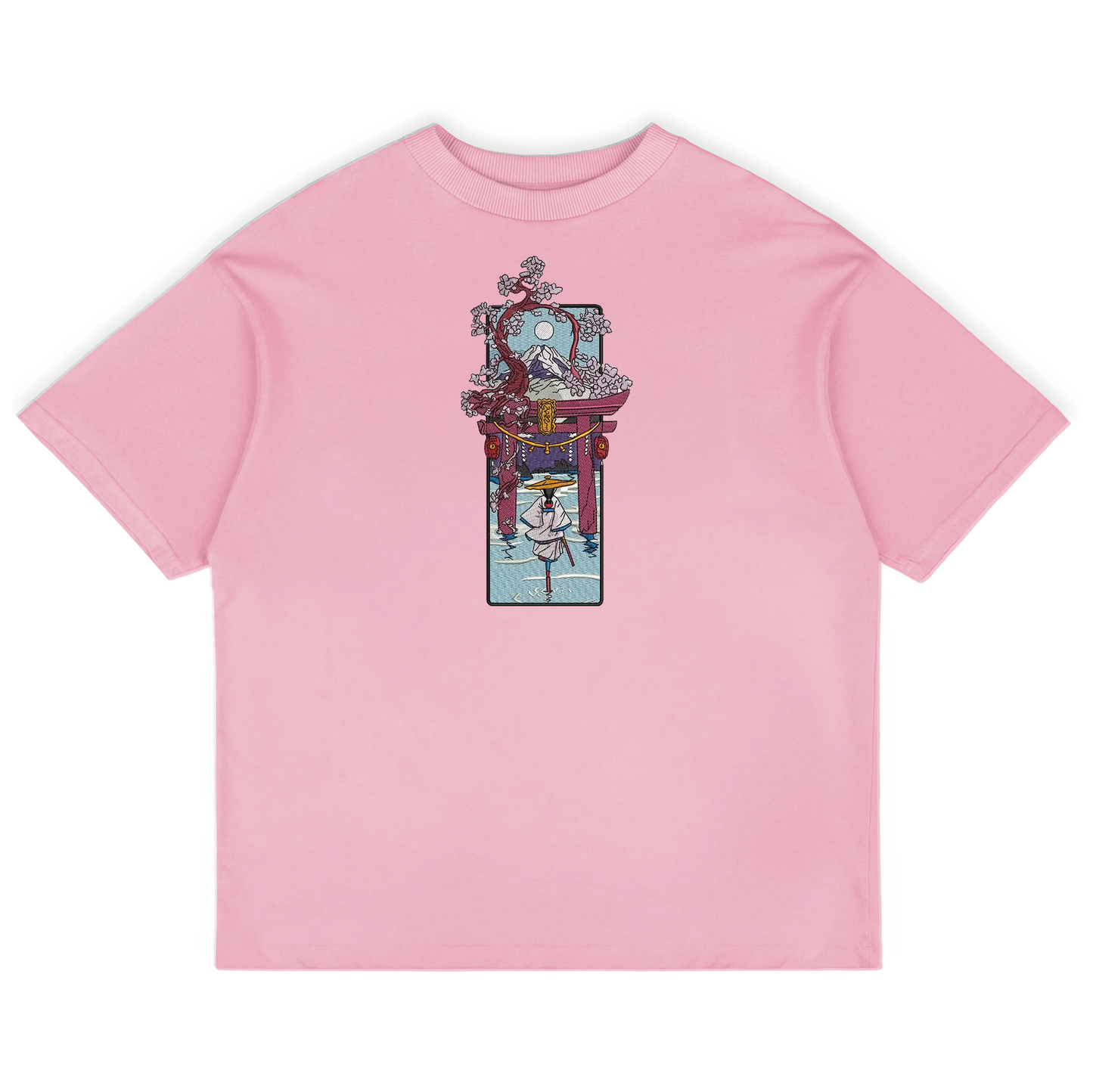 Japanese Shrine Oversized T-Shirt
