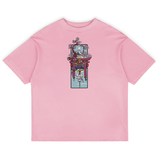 Japanese Shrine Oversized T-Shirt