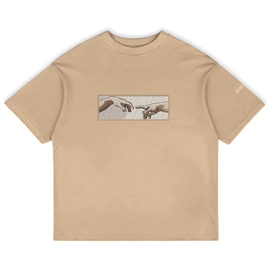 Creation Of Adam Oversized T-Shirt